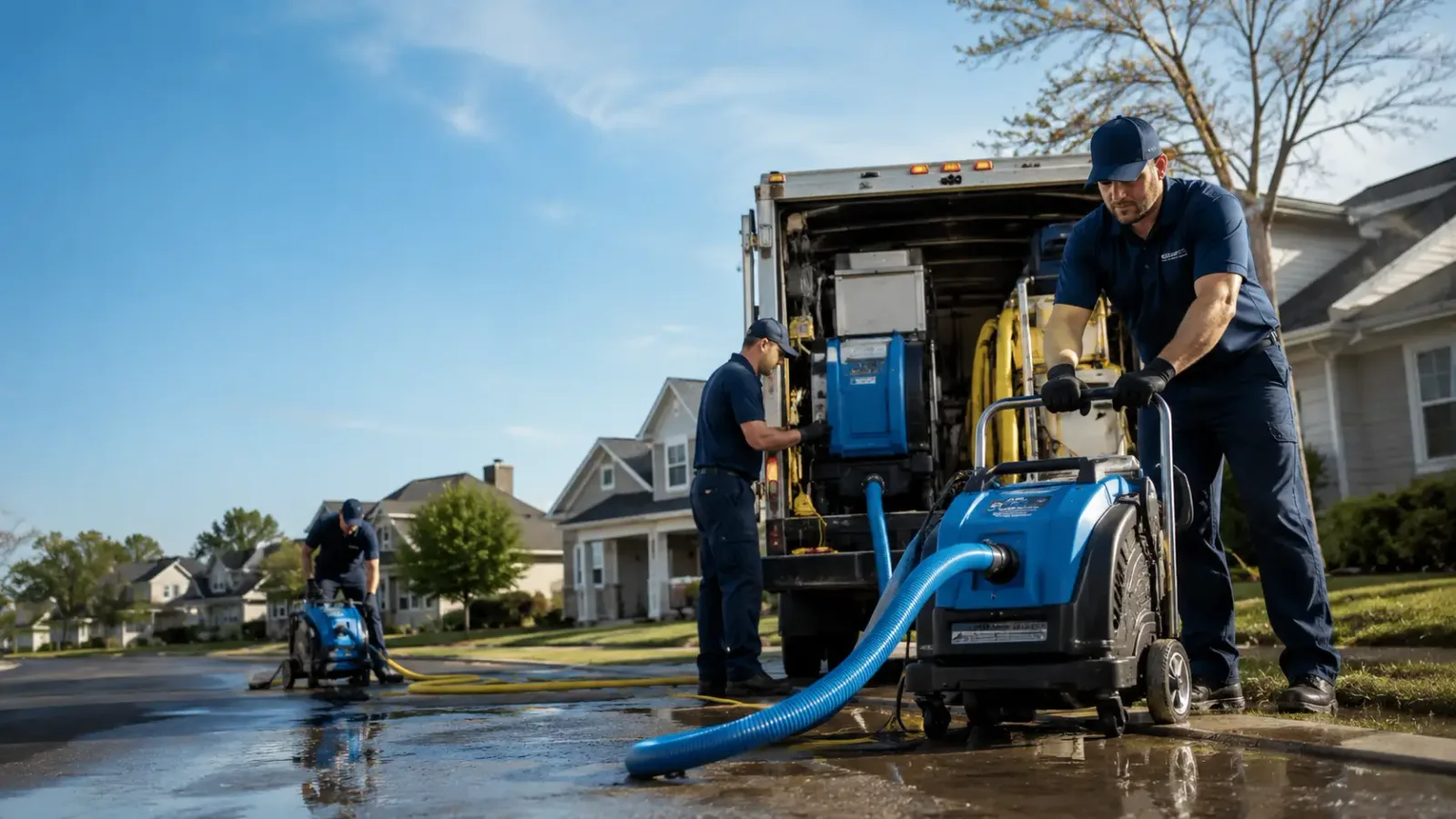 Flood Damage Cleanup in Meadow Bridge, WV